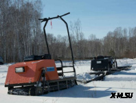 Мотобуксировщик Полкан мини 500К 15