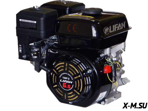 Двигатель Lifan 168F-2L D20, 7А