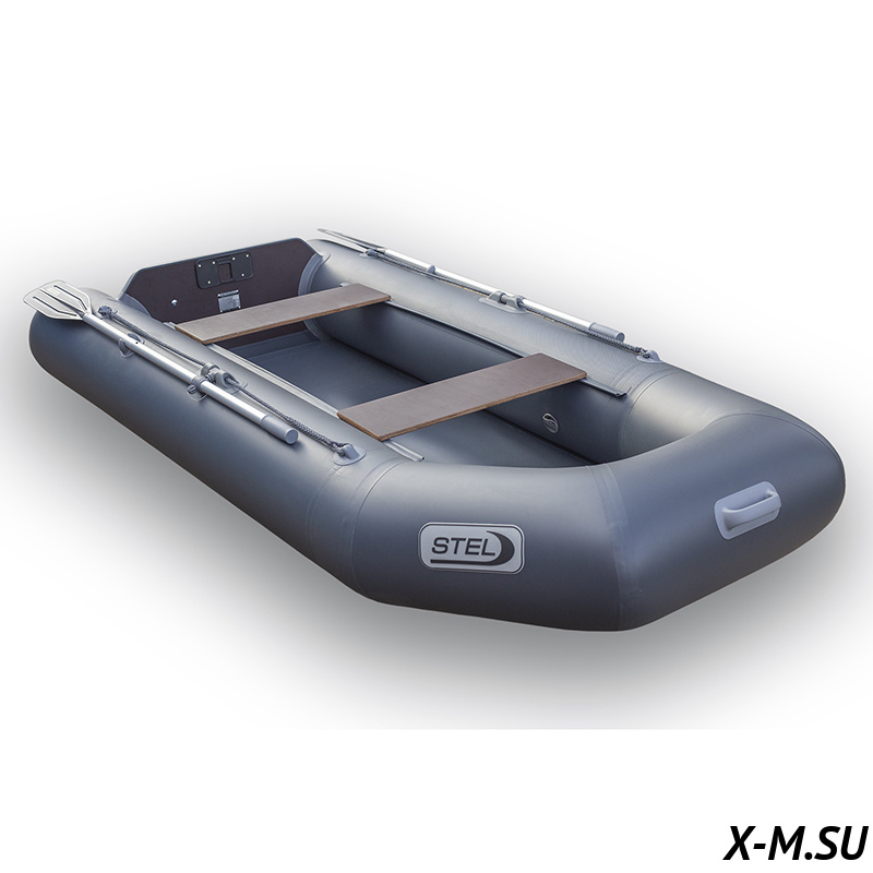 Гребная лодка Stel 02-280 light (натяжное дно) Гребная лодка Stel 02-280 light (натяжное дно)