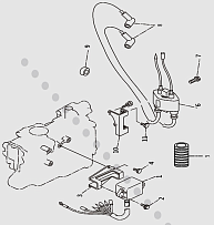 Электросистема 2-Х ТАКТНОГО ПЛМ SEA-PRO T9.8-9.9liteA